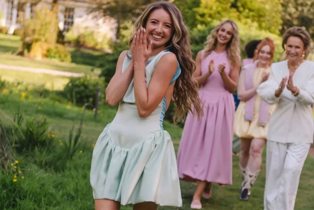 Irish fashion design — bespoke Aoife McNamara garments inspired by the landscapes of County Clare and created for luxury celebrations in Ireland.