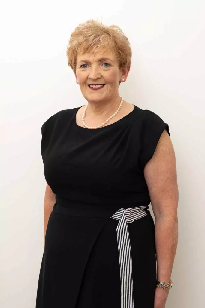 Luxury events Ireland — Cynthia Daly, Senior Accounts Director at Olivia Buckley International, portrait representing financial leadership within the company.